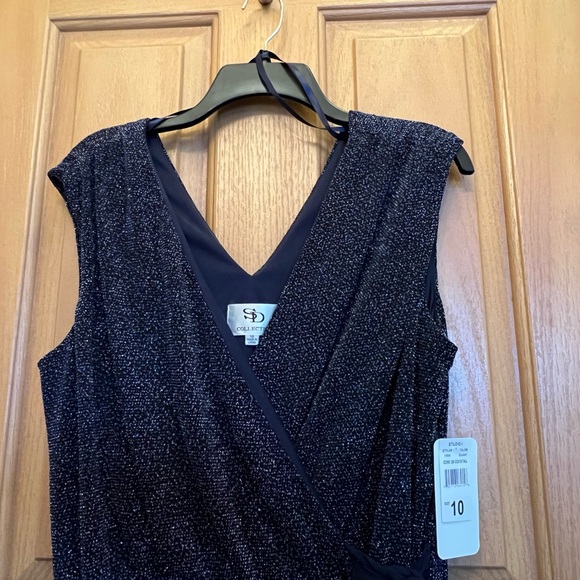 SD Collection Pants - NWT City Triangles Maxi Burgundy Evening Dress